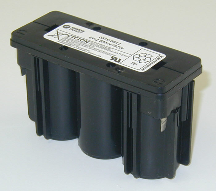 Pachet acumulatori Cyclon 6V 2,5A Hawker Energy